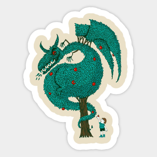 Nature's Beast Sticker by wotto